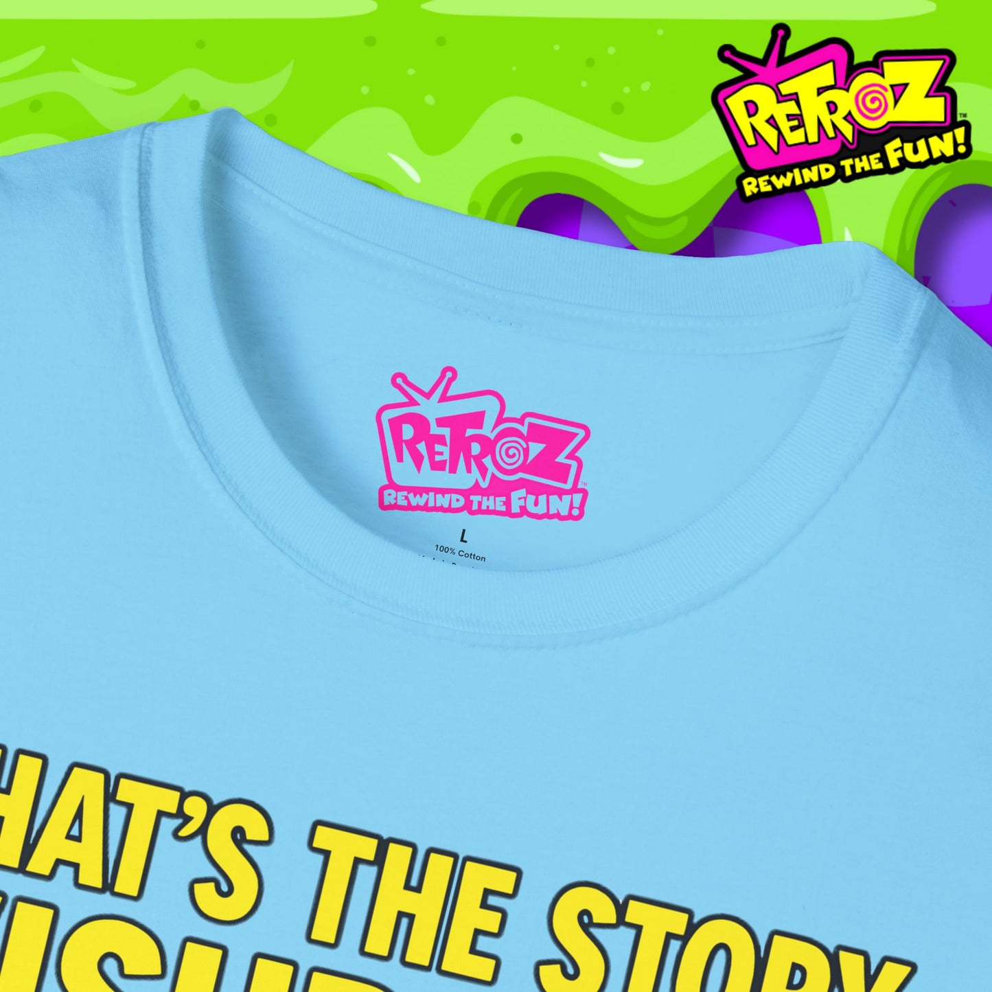 📚🐾 What’s the Story, Wishbone? – Retroz™ T-Shirt 🐾📚