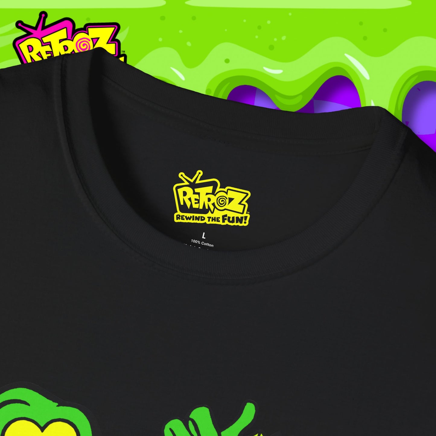 Retro Ecto Cooler Slimer Ghostbuster Tee