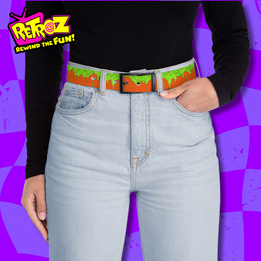Get Slimed in Style – Retroz™ Nickelodeon-Inspired Slime Belt