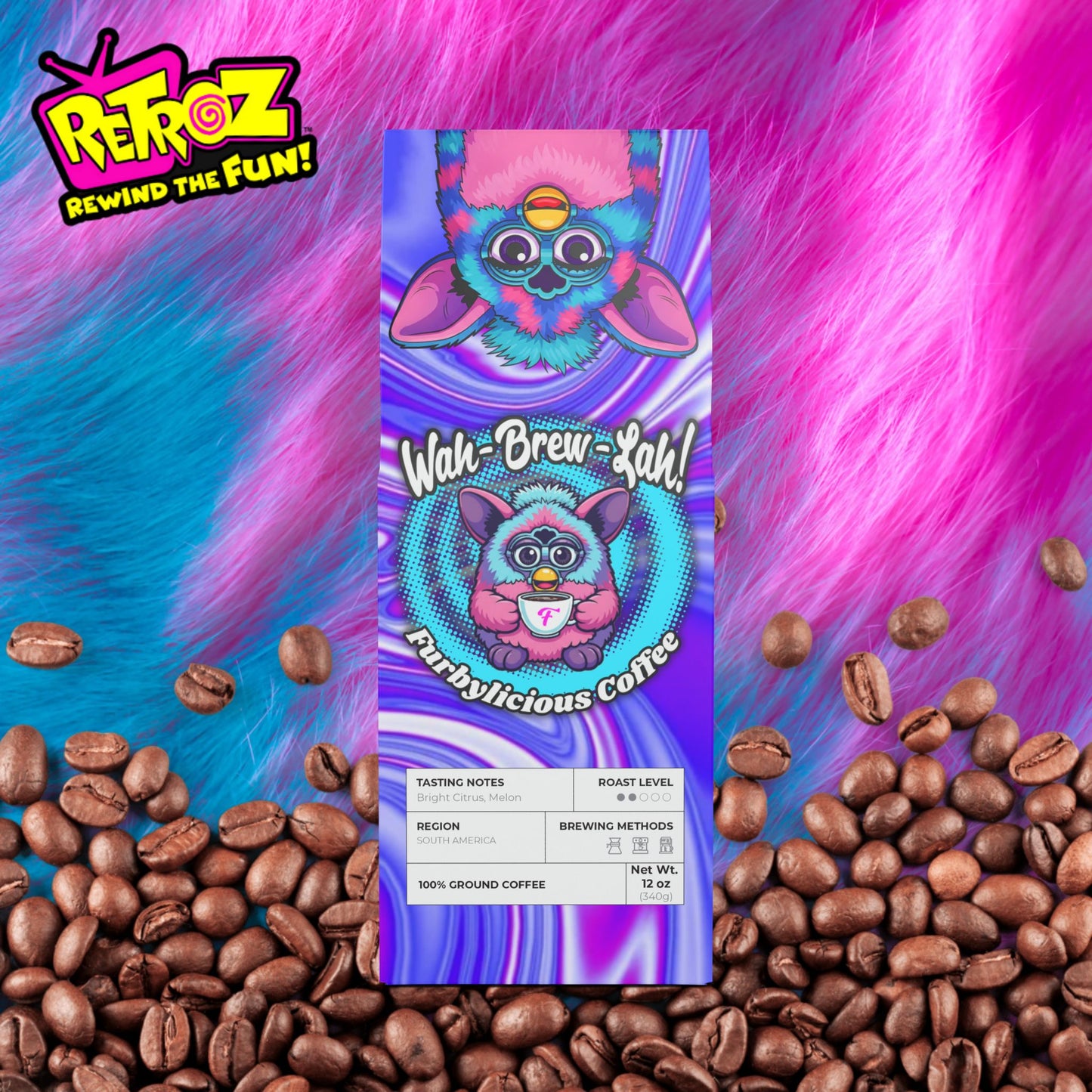 Wah-Brew-Lah! – Furbylicious Coffee (Colombia Single Origin – Light-Medium Roast)