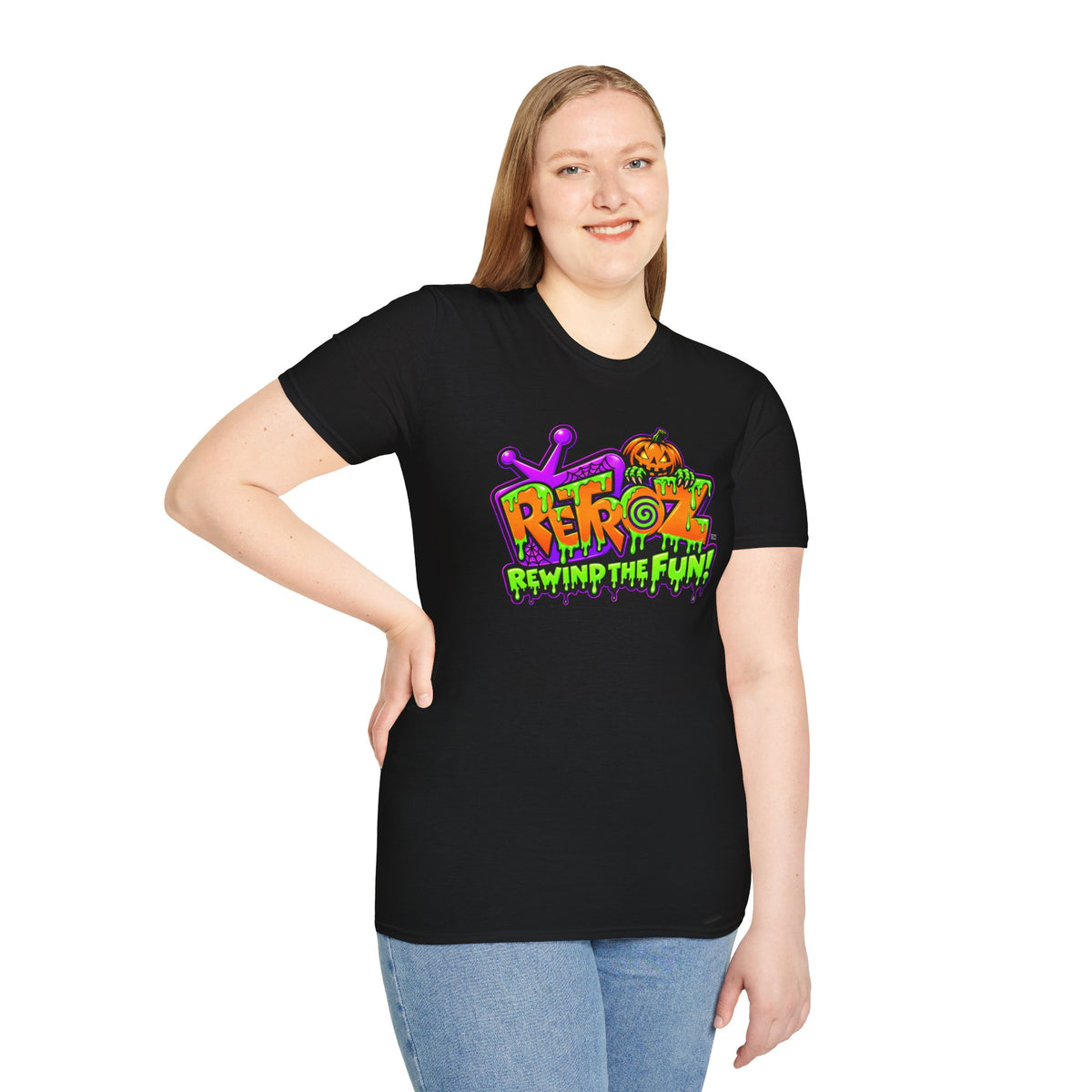 2026 Official RETROZ™ Halloween T-Shirt – Rewind the Fun™