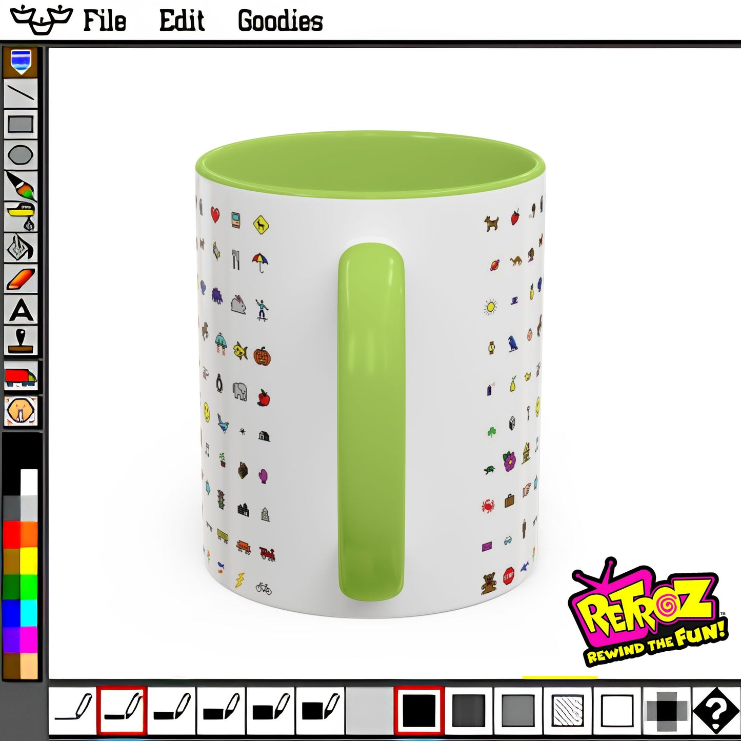 Retroz™ Pixel Icon Mug – Rewind the Fun™