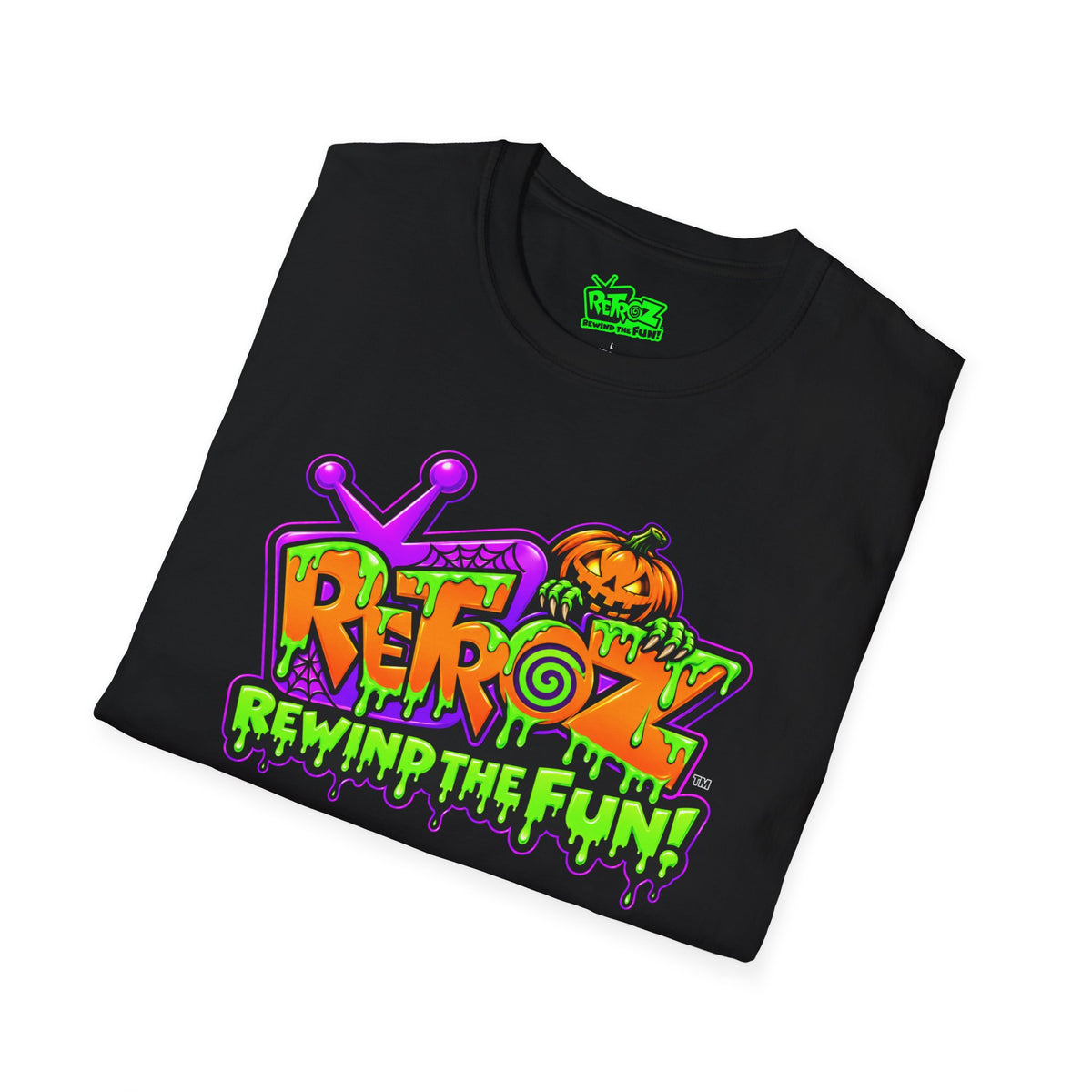 2026 Official RETROZ™ Halloween T-Shirt – Rewind the Fun™