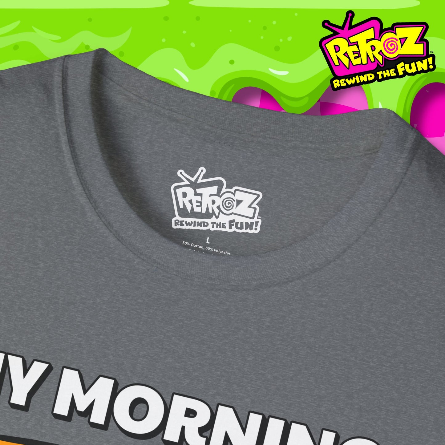 My Morning Face Retro TV T-Shirt
