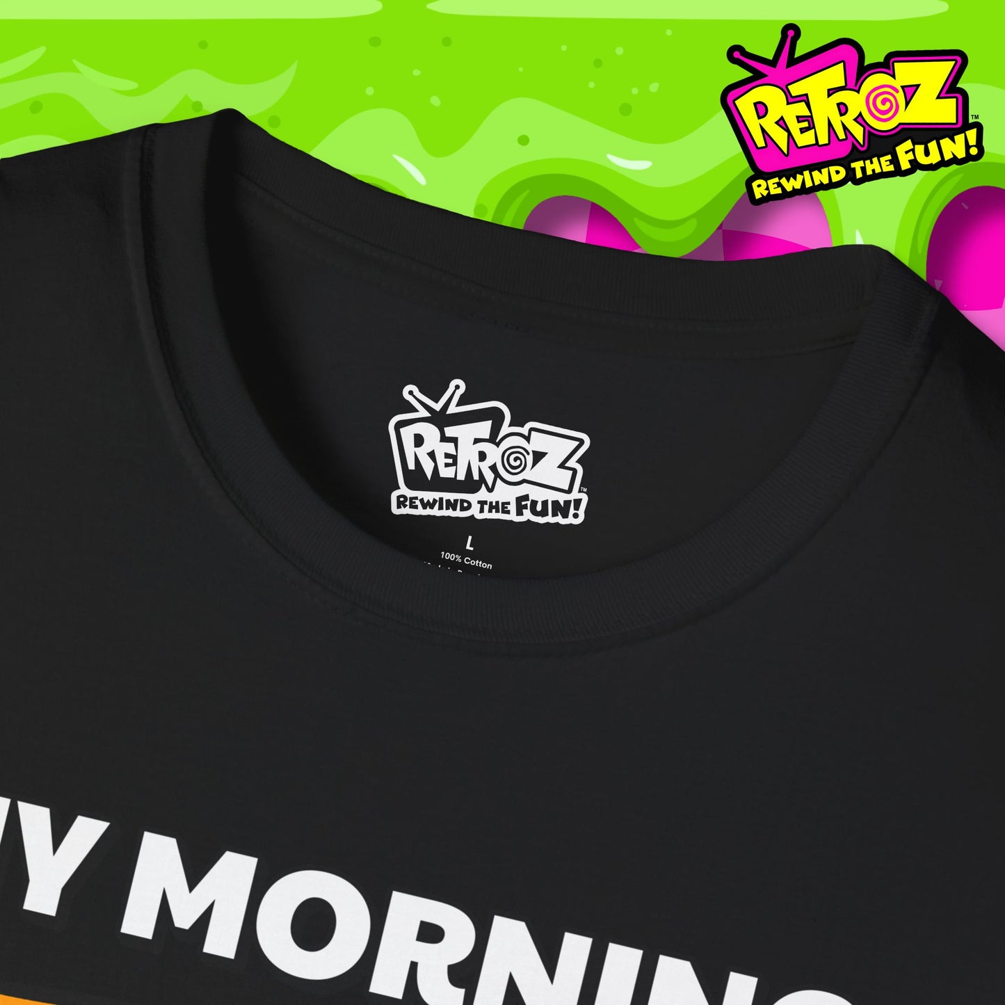 My Morning Face Retro TV T-Shirt