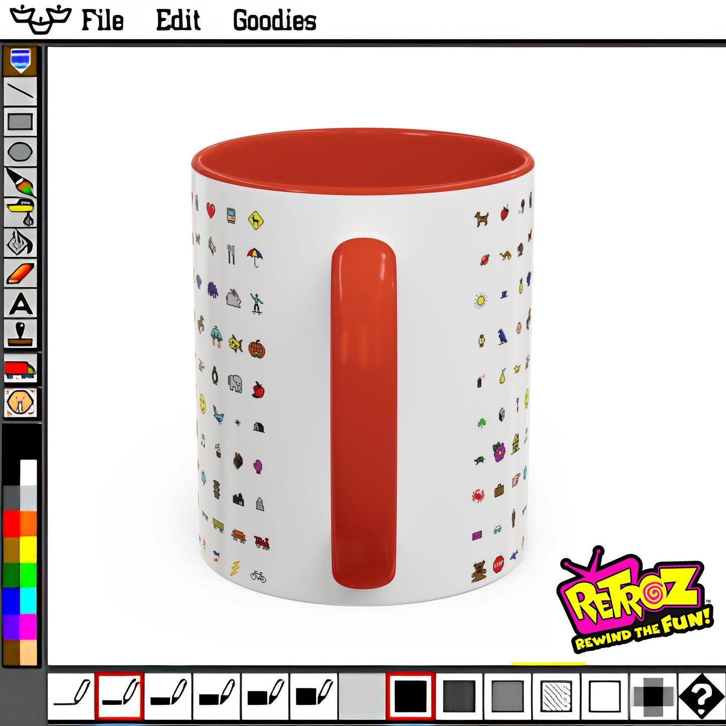 Retroz™ Pixel Icon Mug – Rewind the Fun™