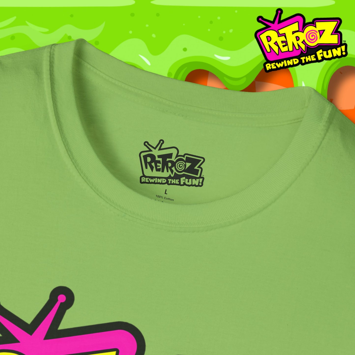 🌀 Official Retroz Unisex Softstyle T-Shirt – Rewind the Fun!