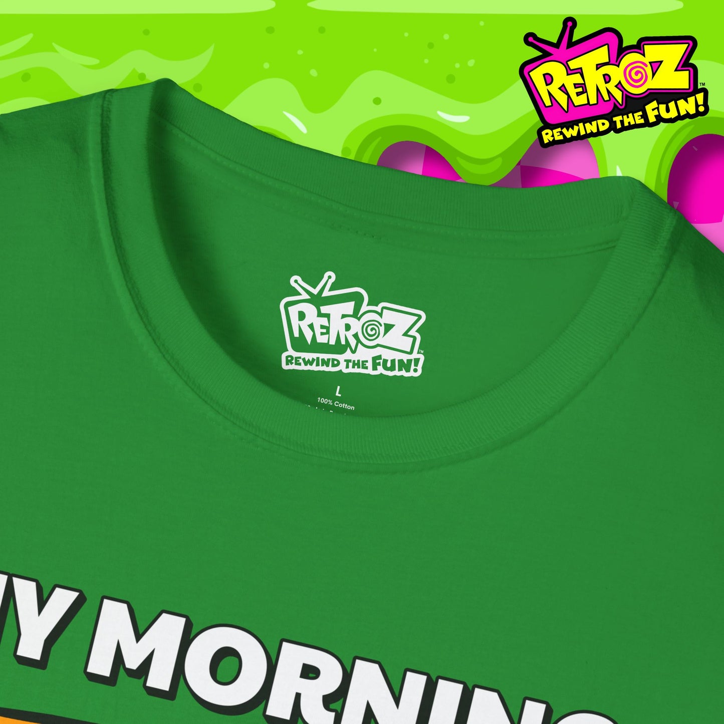 My Morning Face Retro TV T-Shirt