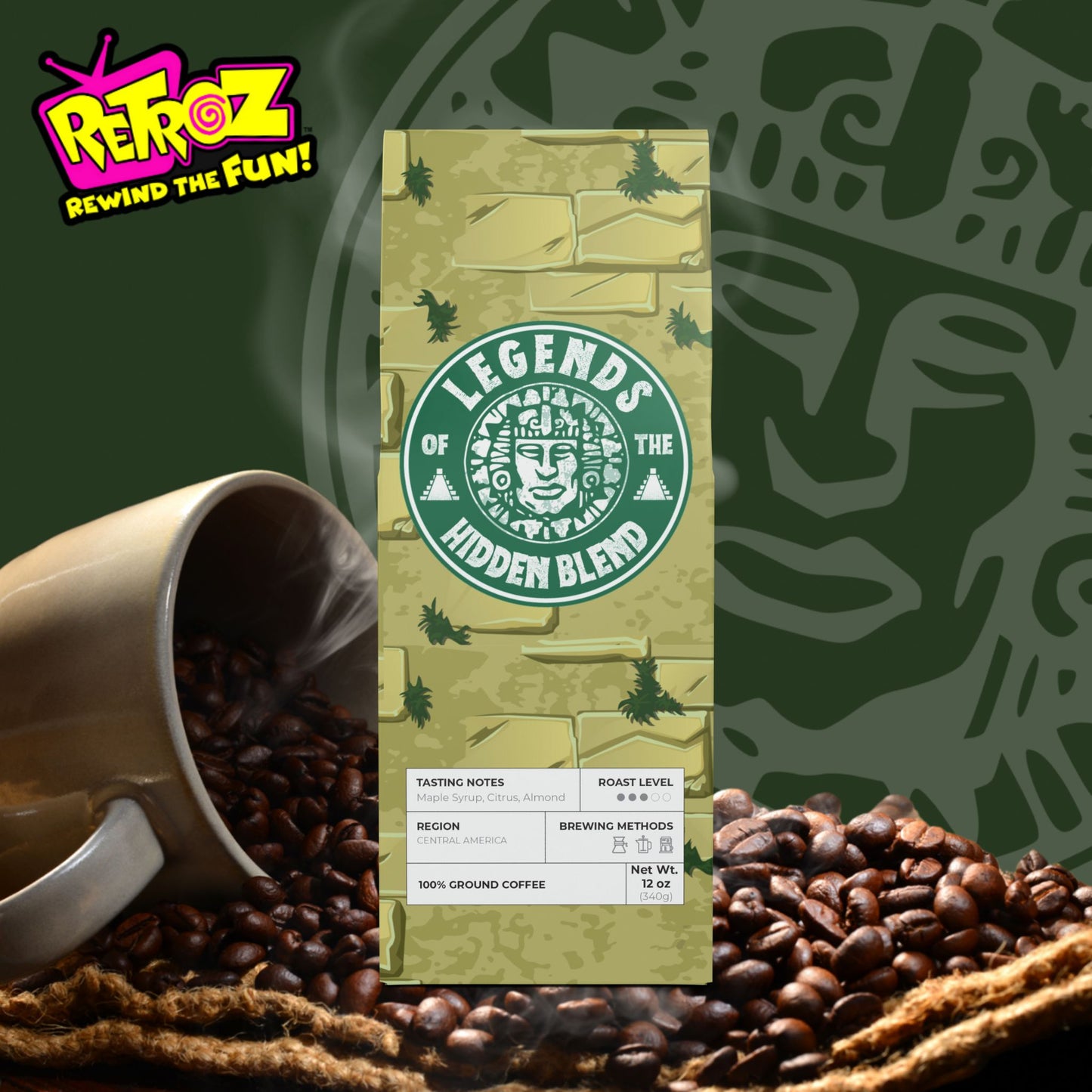 Legends of the Hidden Blend – Broken Top Coffee (Medium Roast)