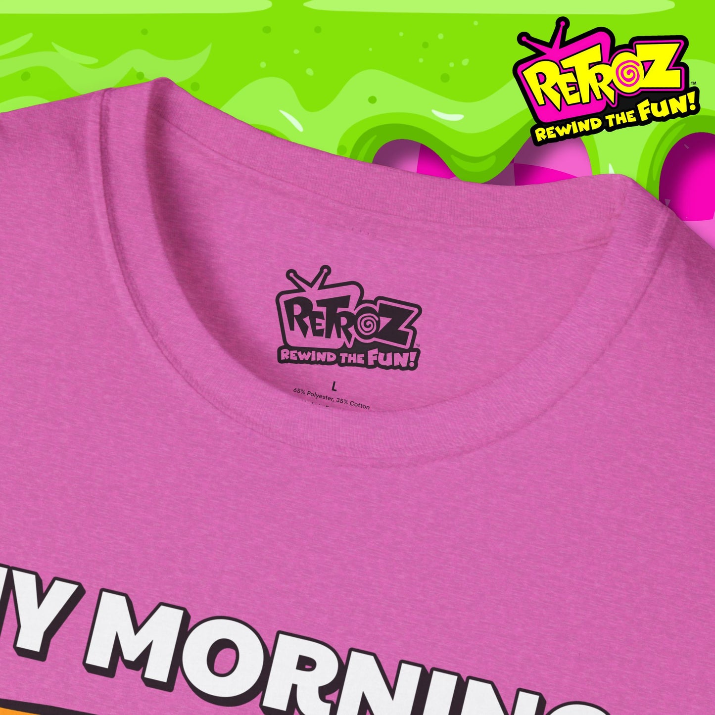 My Morning Face Retro TV T-Shirt