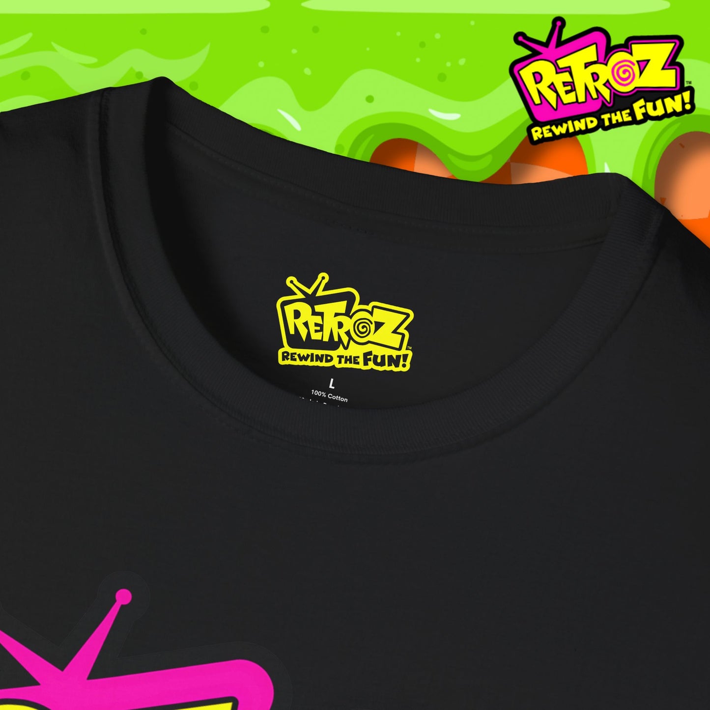 🌀 Official Retroz Unisex Softstyle T-Shirt – Rewind the Fun!