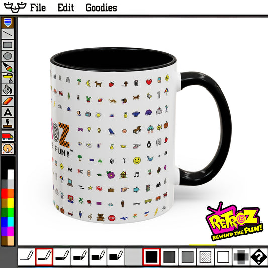 Retroz™ Pixel Icon Mug – Rewind the Fun™
