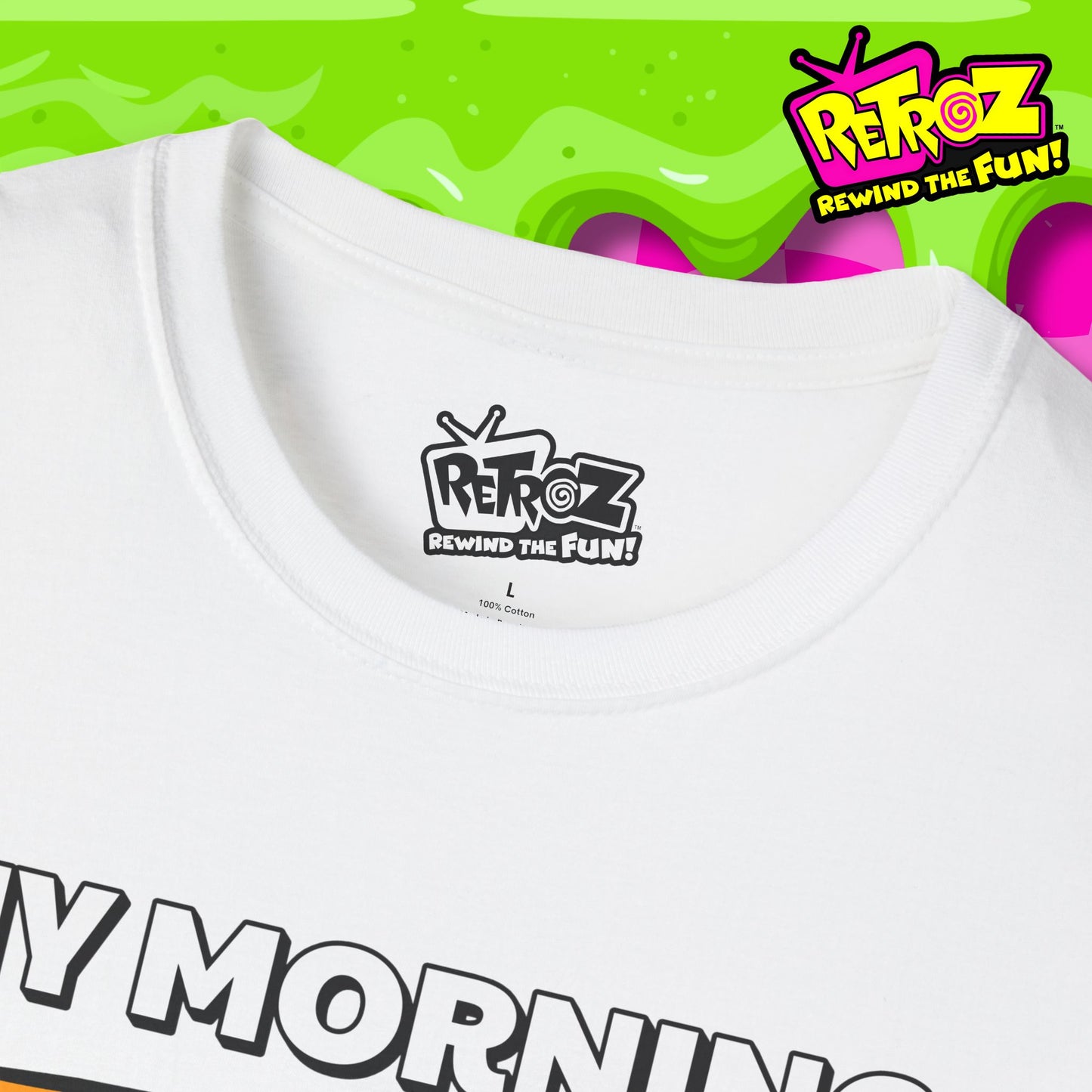 My Morning Face Retro TV T-Shirt