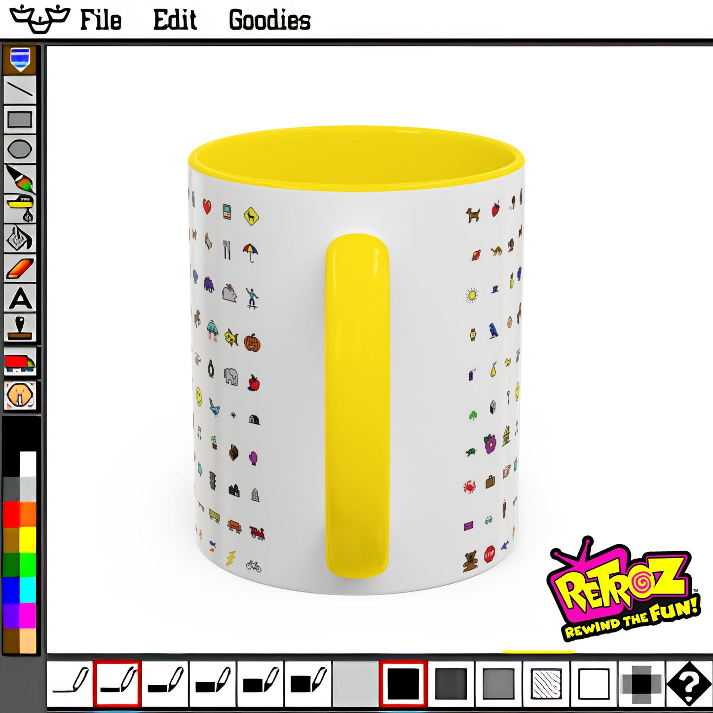 Retroz™ Pixel Icon Mug – Rewind the Fun™