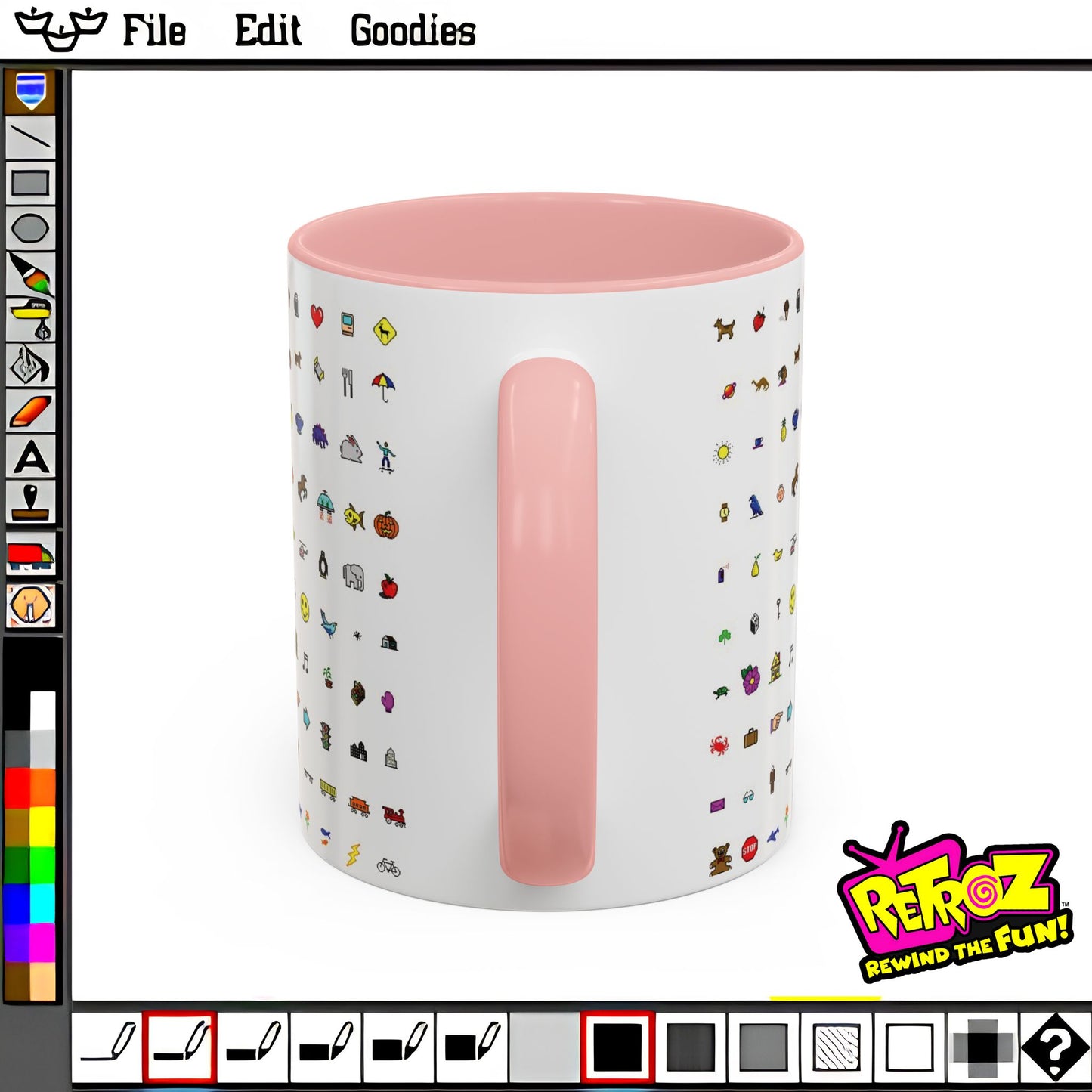 Retroz™ Pixel Icon Mug – Rewind the Fun™